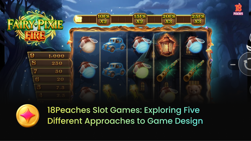 18Peaches Slot Games: Exploring Five Different Approaches to Game Design