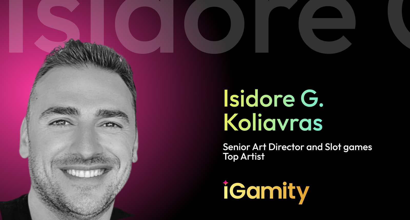 Designing Worlds Between Spins. The Story of Isidore G. Koliavras