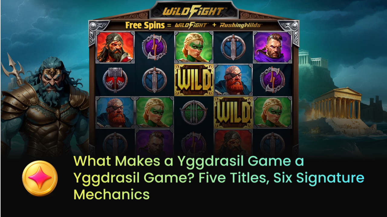 What Makes a Yggdrasil Game a Yggdrasil Game? Five Titles, Six Signature Mechanics