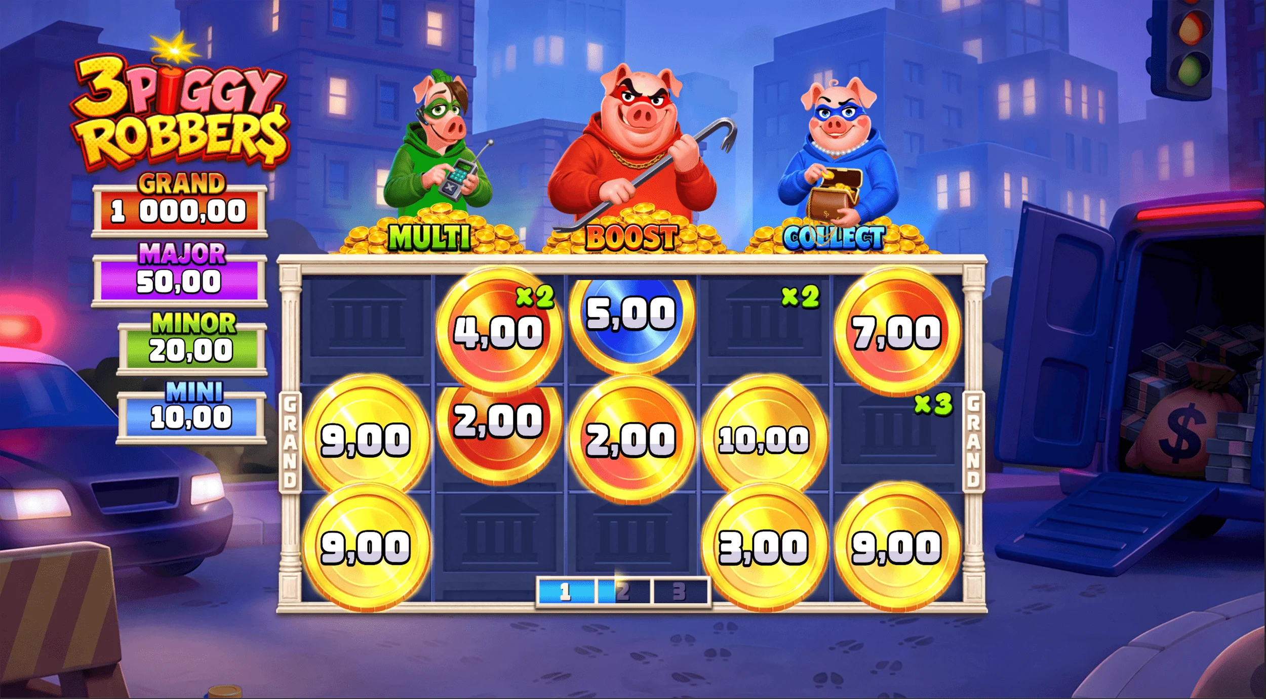3 Piggy Robbers