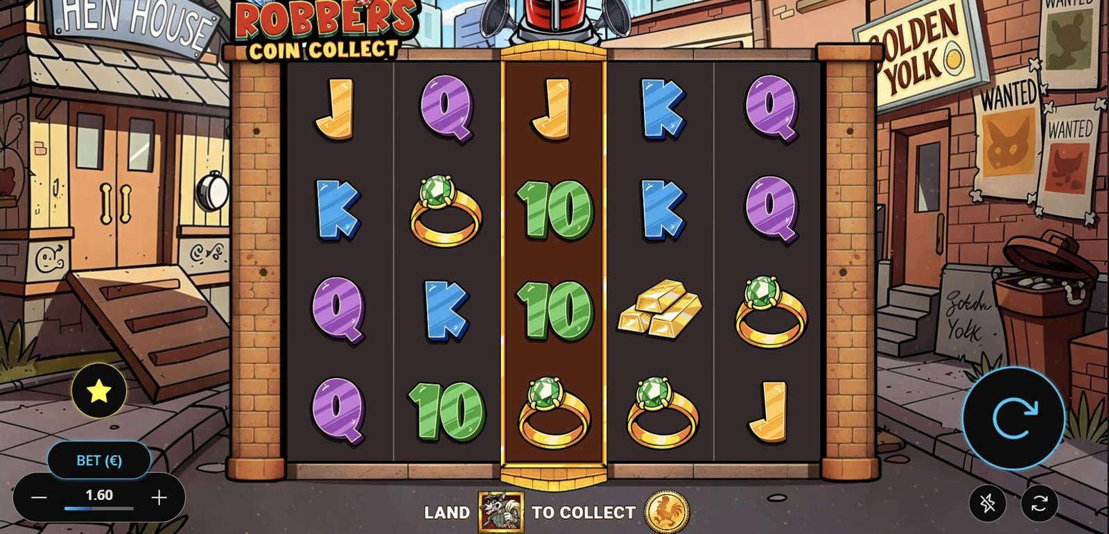 Clucks and Robbers Coin Collect