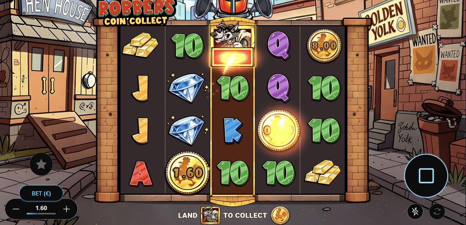 Clucks and Robbers Coin Collect