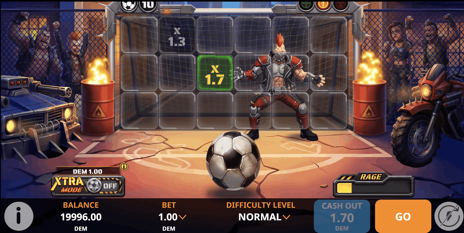 Kick of fury