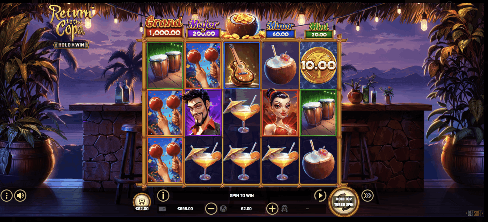 Return to the Copa – Hold & Win