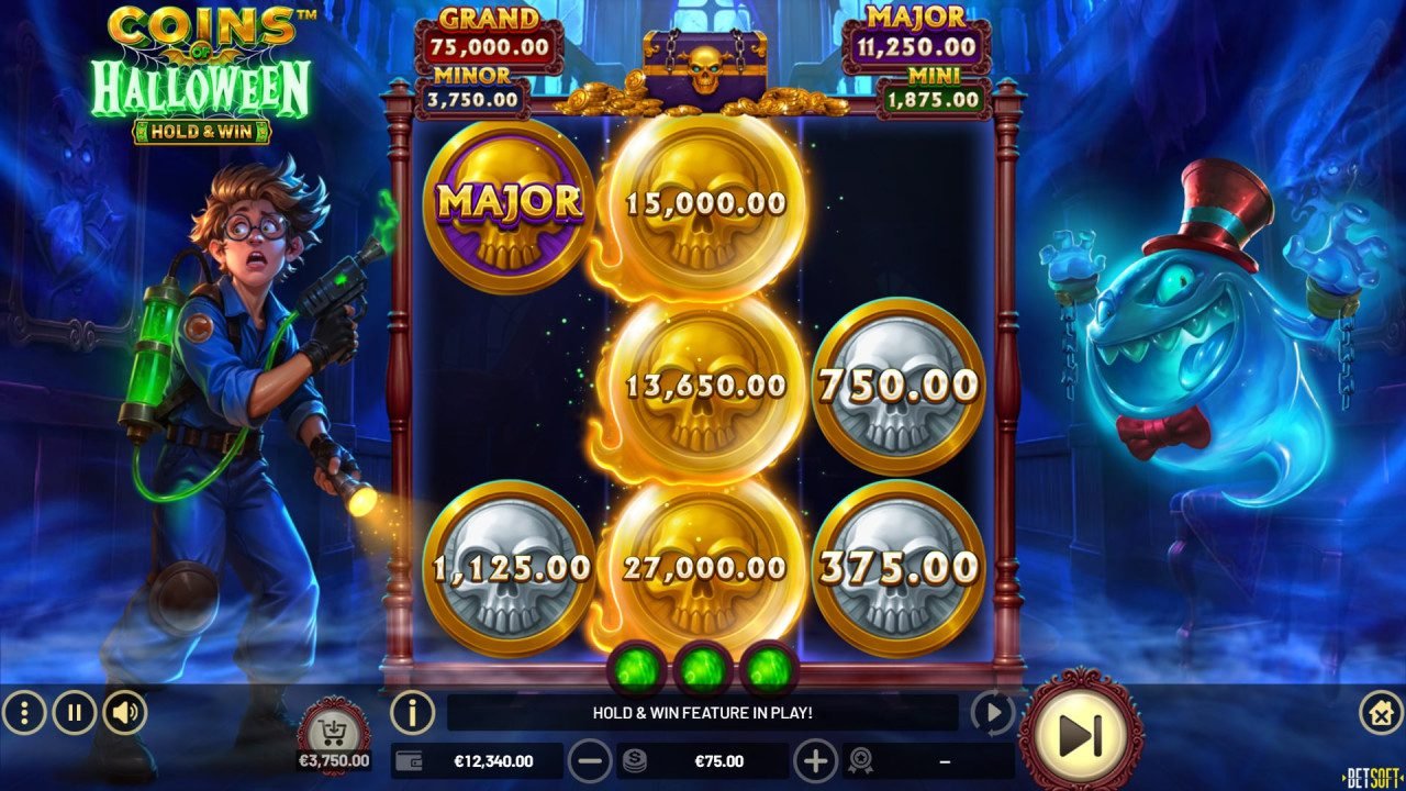 Coins of Halloween – Hold & Win