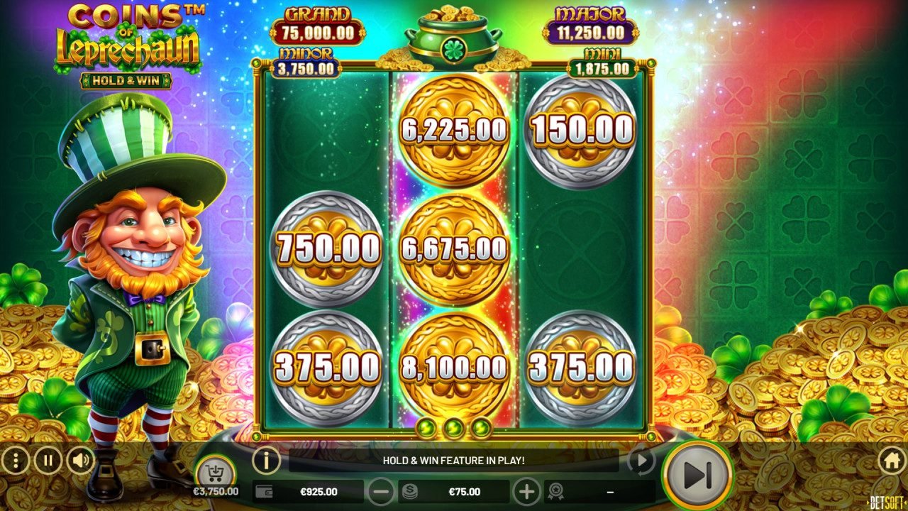 Coins of Leprechaun – Hold & Win