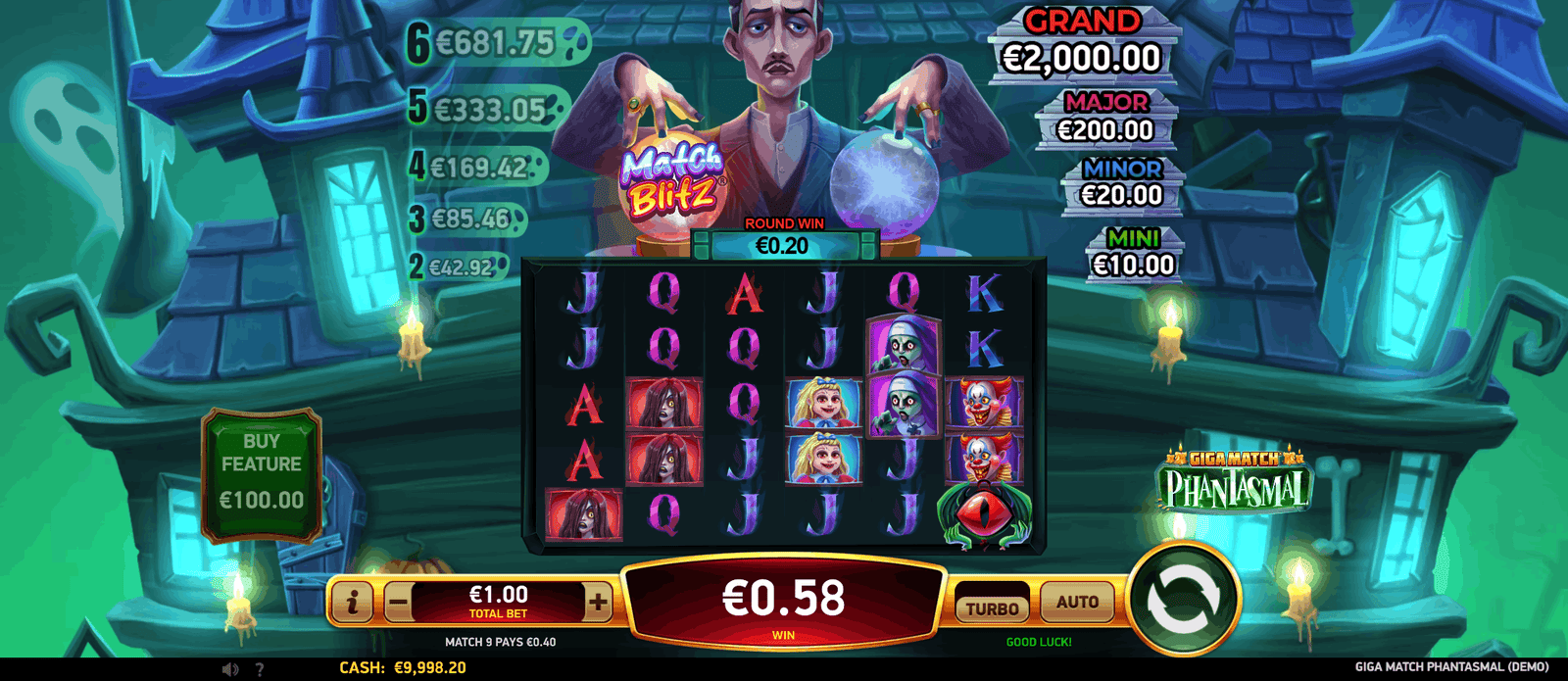 Giga Match® Phantasmal Slot Game