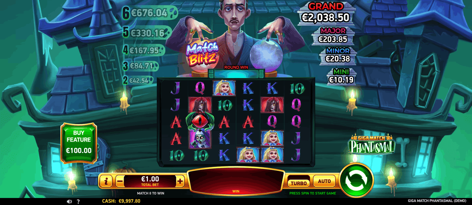 Giga Match® Phantasmal Slot Game