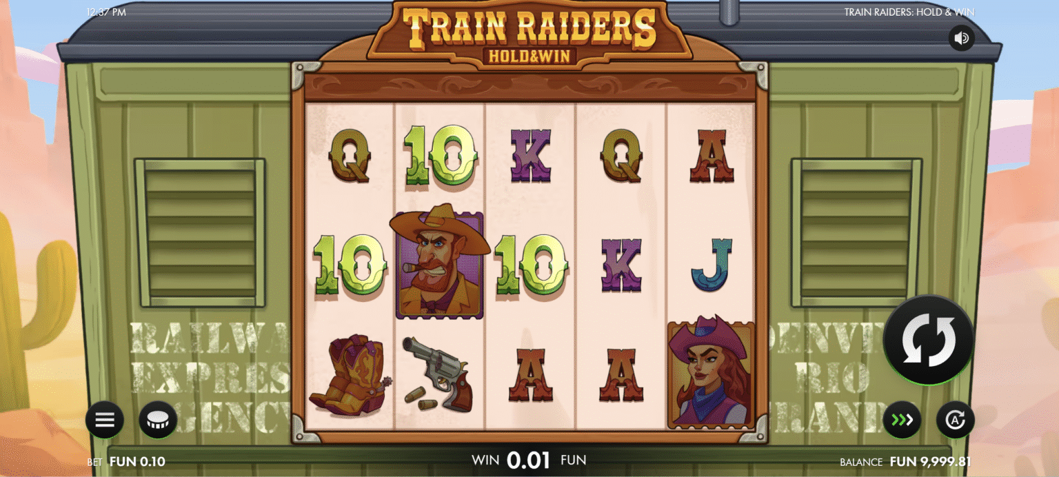Train Raiders: Hold & Win