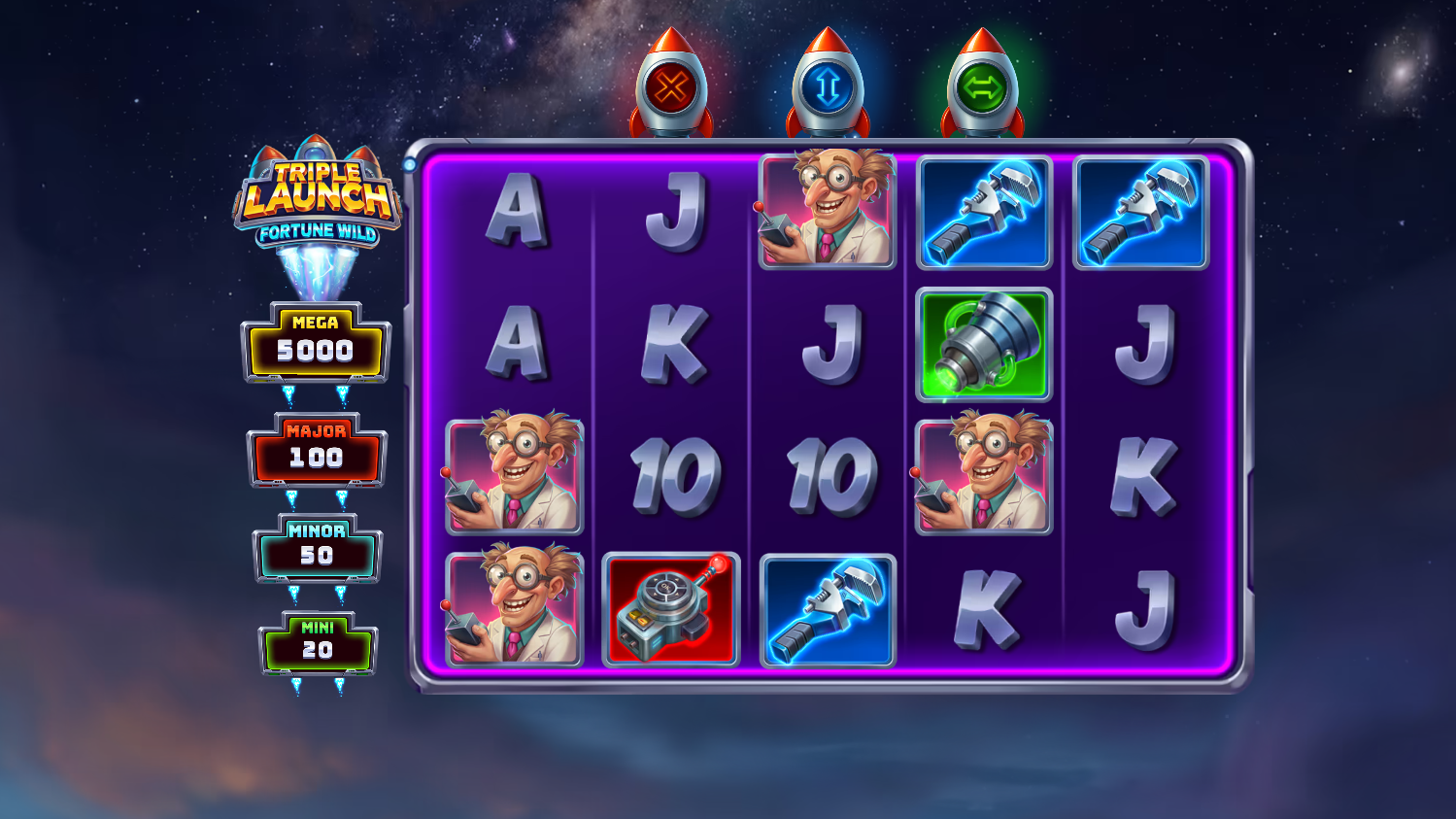 Triple Launch Fortune Wild