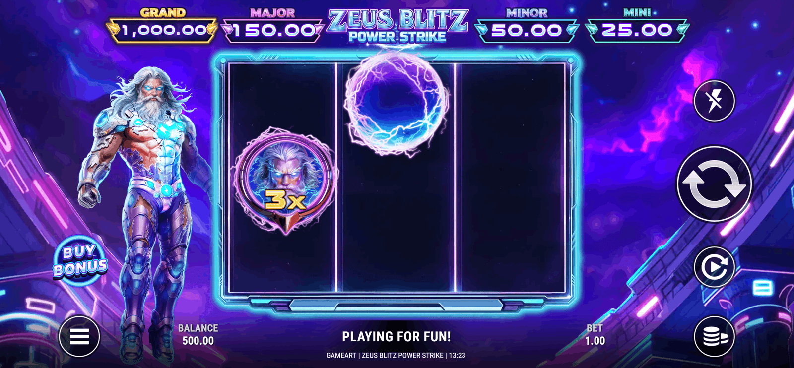 Zeus Blitz: Power Strike