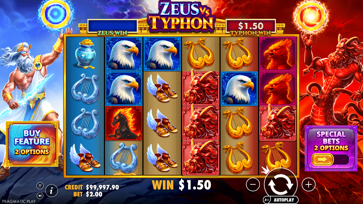 Zeus vs Typhon